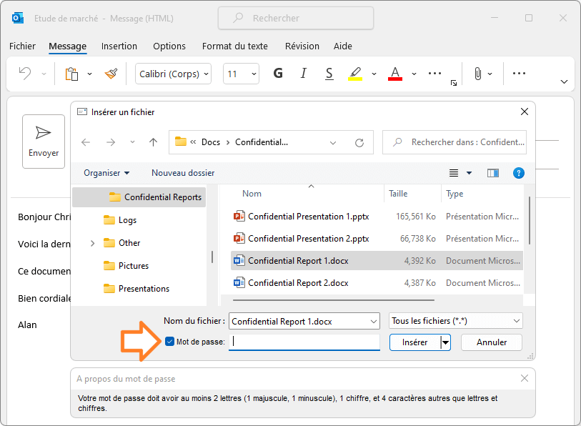 Comment sécuriser les pièces jointes MS Outlook